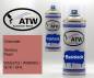 Preview: Chevrolet, Territory Pearl, WAG27G / WA658G / GCK / GHL: 400ml Sprühdose + 400ml Klarlack - Set, von ATW Autoteile West.